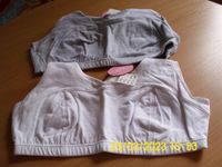 Bustier in hellgrau und weiß, neu, Größe L (44-/46), 7,- €/Stück Mecklenburg-Vorpommern - Schwichtenberg Vorschau