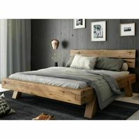 Futonbett Elfo Balkenbett Rustic Eiche Massiv geölt 180x200cm NEU Nordrhein-Westfalen - Preußisch Oldendorf Vorschau