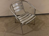 4 x Aluminium Bistro-Stuhl in sehr gutem Zustand Bayern - Pullach im Isartal Vorschau