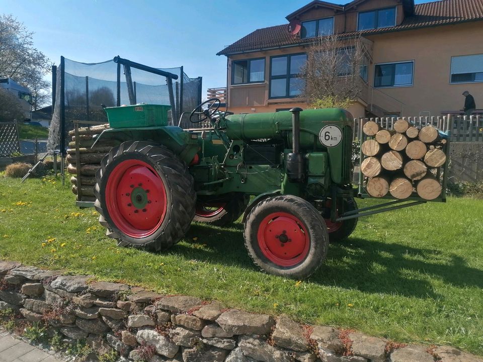 Normag Baujahr 1955 Bulldog Traktor Oldtimer in Waffenbrunn