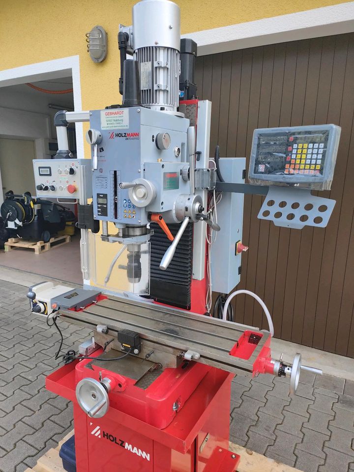 Fräsmaschine Bohr- Fräsmaschine Holzmann ZX7045PRO Digitalanzeige Aktion in Nabburg