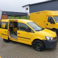 ❌❌❌❤️ VW Caddy TDI mit 6-Gang Schaltgetriebe 2,0 Camper Garrel Post gelb Schiebetüren Niedersachsen - Garrel Vorschau