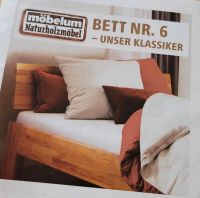 Möbelum Naturholz Bett Nordrhein-Westfalen - Krefeld Vorschau