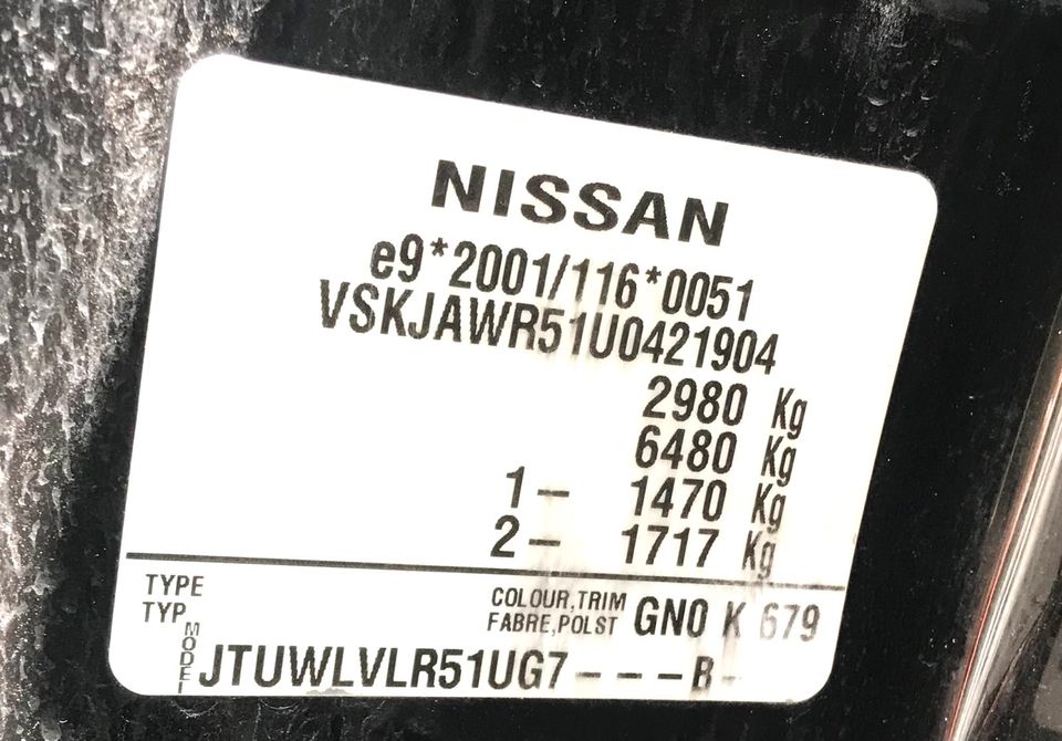 Türgriff, vorne links Nissan Pathfinder R51 in Frankfurt am Main