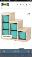 Ikea Stufenregal Trofast + 3 Kisten Bayern - Altomünster Vorschau