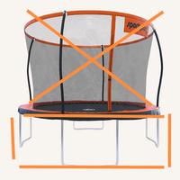 komplette Rahmenkonstruktion für Trampolin Sportplus 305cm Berlin - Karlshorst Vorschau