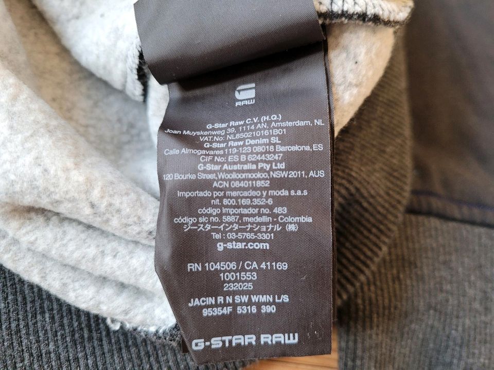 G-Star Sweatshirt Gr. S 36 Dunkelblau NEU weich warm in Kreuztal