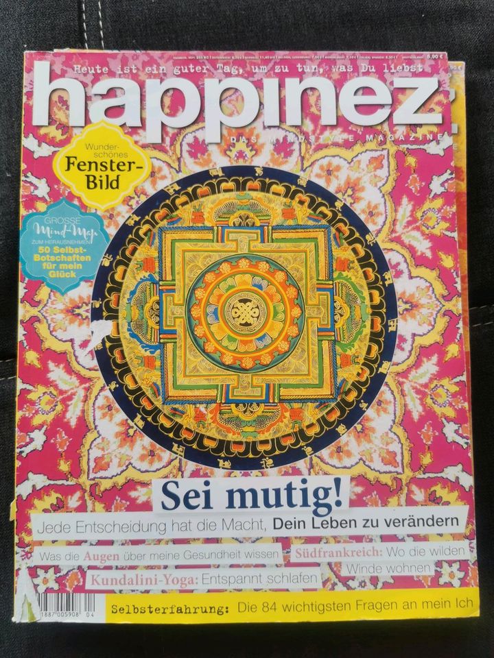 Happinez Zeitschriften kompletter 9. Jahrgang 2018 Nummer 1 - 8 in Rheinböllen