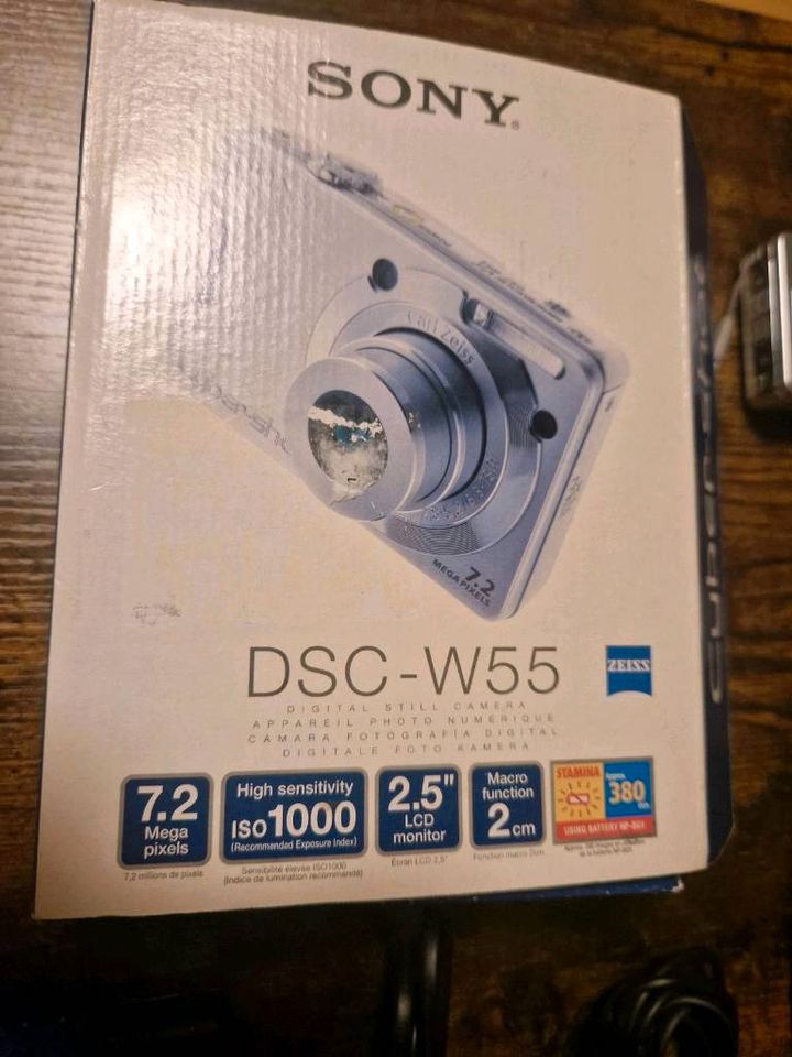 Sony Cybershot DSC-W55 Kompakt-Digitalkamera in Staßfurt