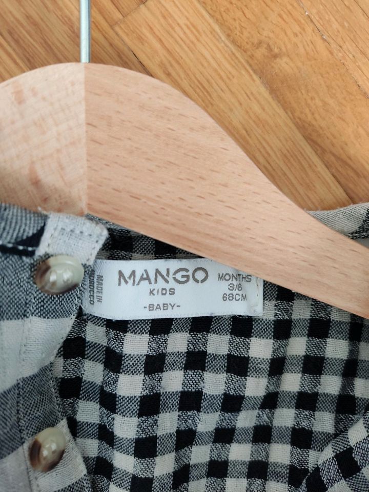 Hemd langärmlich von Mango Kids Größe 68 cm in Höchberg