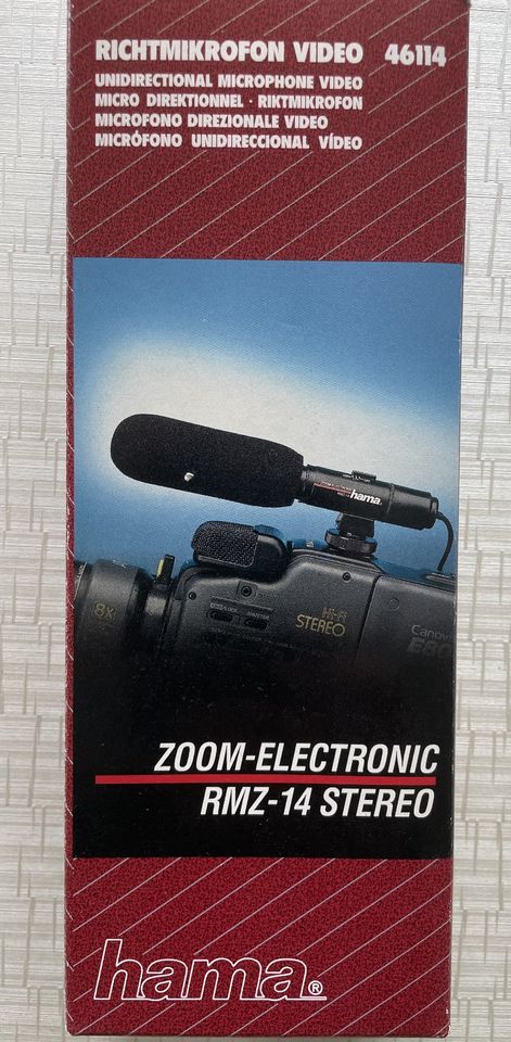 Hama Zoom-Elektronic RMZ-14 Stereo, Hama DIS-Charger, Hama Magnum in Steinen