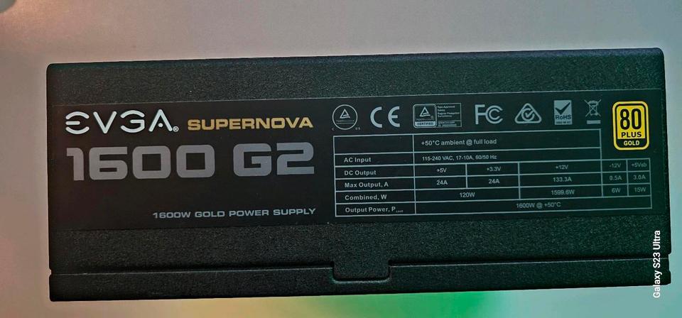 Pc Netzteil EvGA Supernova 1600 G2 ‼️Verkauf oder auch tausch‼️ in Holzminden