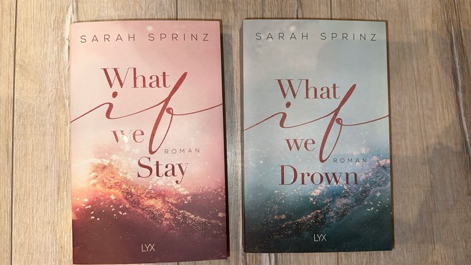 Buchreihe / Sarah Sprint (What if wie stay, What if we drown) in Weeze