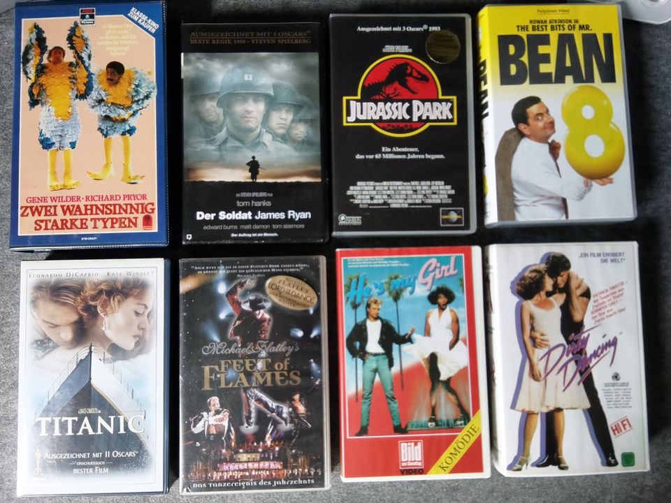 VHS  -  Filme   12  Stück in Werne