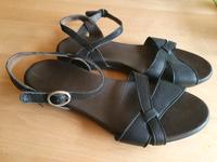 Think Sandalen, dunkelblau, Glattleder Baden-Württemberg - Bühl Vorschau
