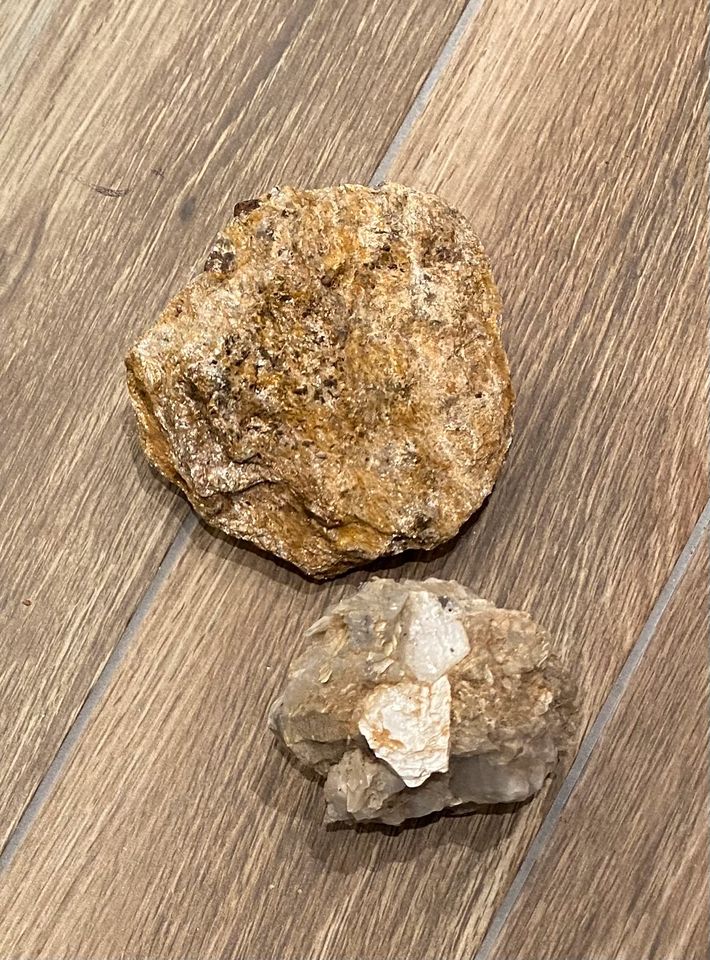 Druse Bergkristall Quarz Geode Mineral Kristall Heilstein Glimmer in Ebstorf