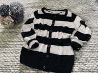 Strickjacke cardigan schwarz beige gestreift gr. S Schleswig-Holstein - Flensburg Vorschau