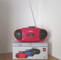 ELTA Radio (UKW) mit Kassettenspieler  Art.Nr. 6012, rot, OVP Baden-Württemberg - Altbach Vorschau