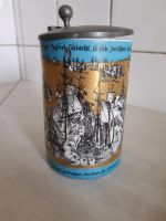 Bierkrug mit Zinndeckel Seeschlacht Nordrhein-Westfalen - Voerde (Niederrhein) Vorschau