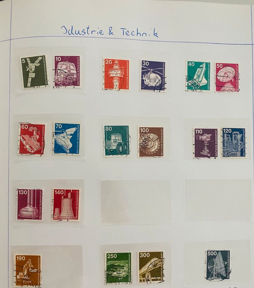 Briefmarkensammlung Deutsches Kaiser Reich bis 1999 in Niederelbert