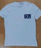 Calvin Klein  Jeans T-Shirt Größe L Herren Weiss München - Bogenhausen Vorschau