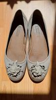 Ecco Ballerina beige grau Größe 38 Sachsen-Anhalt - Halle Vorschau