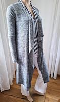 Strickmantel lange Strickjacke schwarz/weiß Gr. S Rheinland-Pfalz - Birkweiler Vorschau