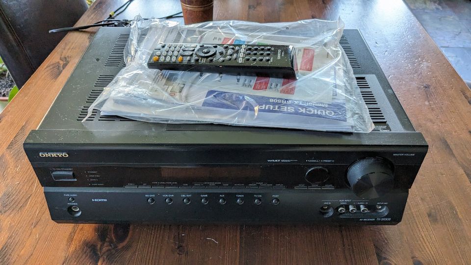 AV-Receiver Onkyo TX-SR 508 HDMI 7.1 Schwarz in Dresden