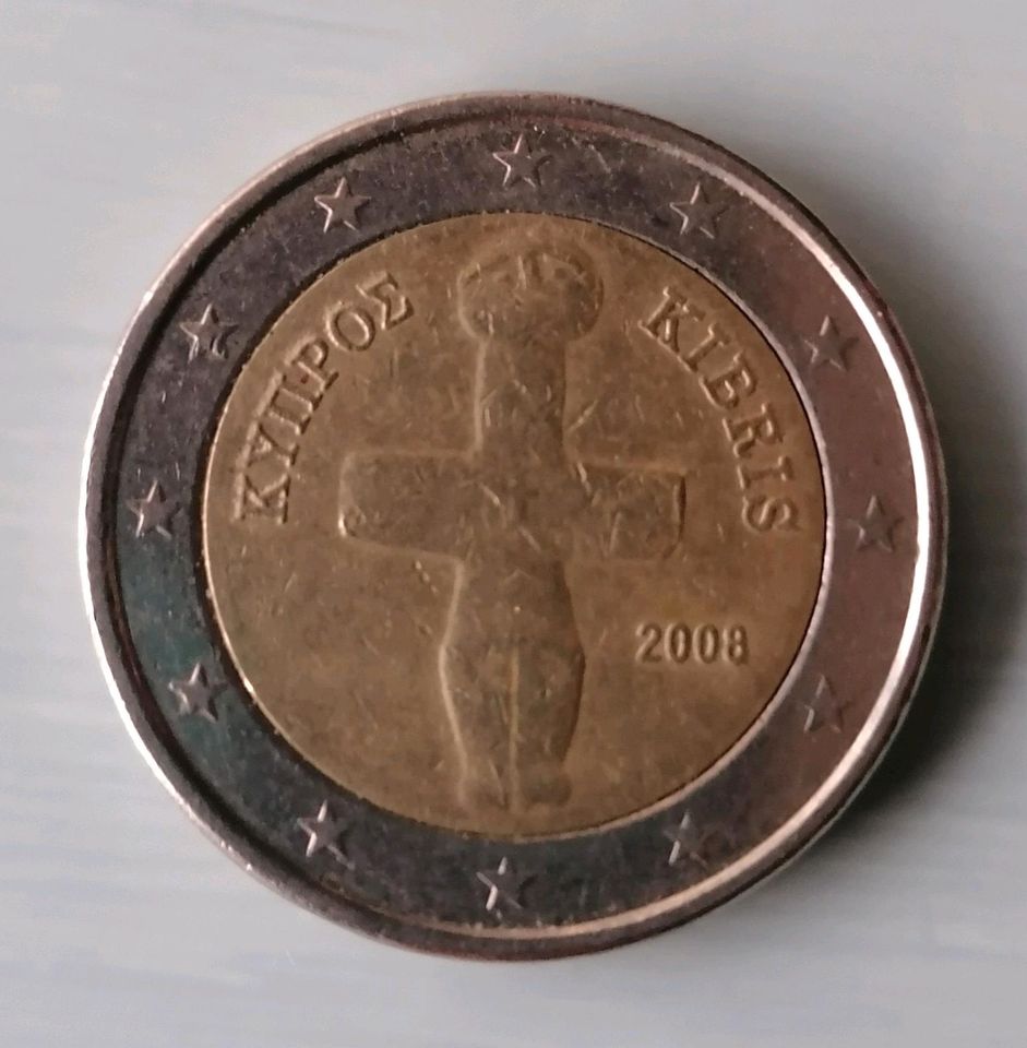 Münze 2Euro in Inden