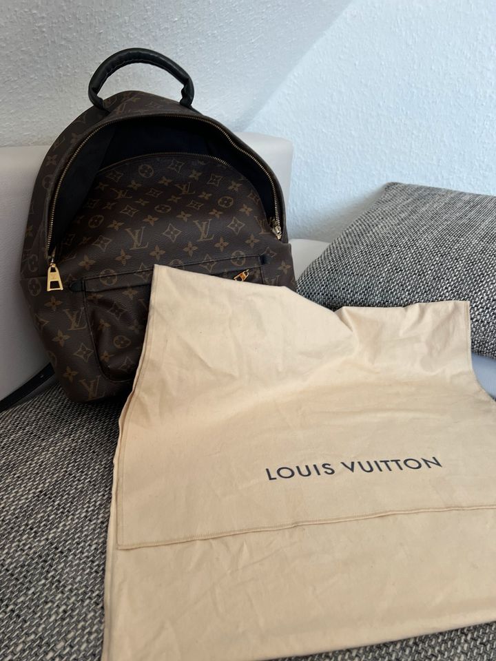 Louis Vuitton Palm Springs Segeltuch Rucksäcke MM in Stadthagen