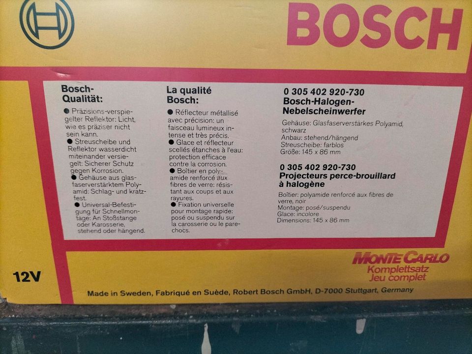 Bosch Halogen - Nebelscheinwerfer 80er Jahre in Aurich