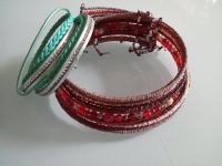 Armband türkis und roter Choker, selten benutzt Bayern - Eggstätt Vorschau