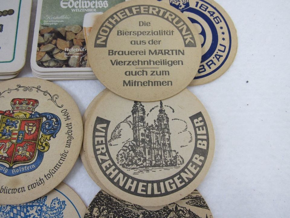 Alte Bierdeckel Sammlung in Neustadt an der Weinstraße