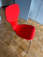 Ameisen-Stuhl in rotem Holz und Metall Bayern - Starnberg Vorschau