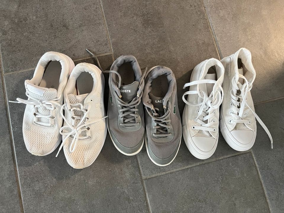 Lacoste, Under Armour, Converse Schuhe in Kaltenkirchen