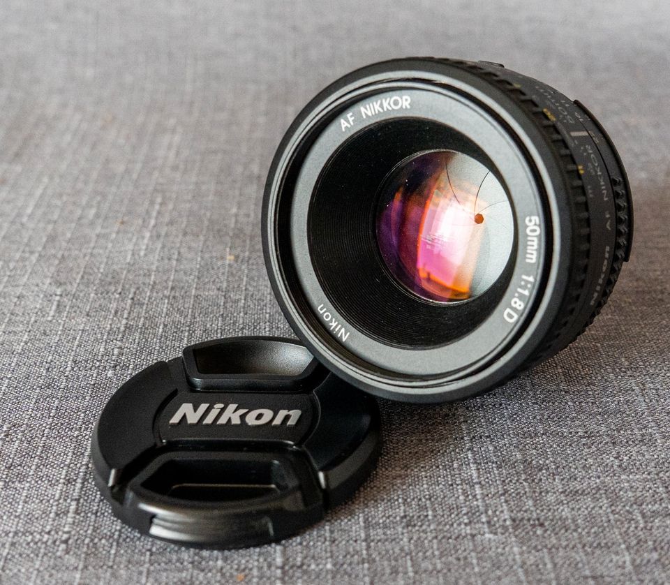 Nikon AF Nikkor 50 1:1,8D Vollformat in Schönaich