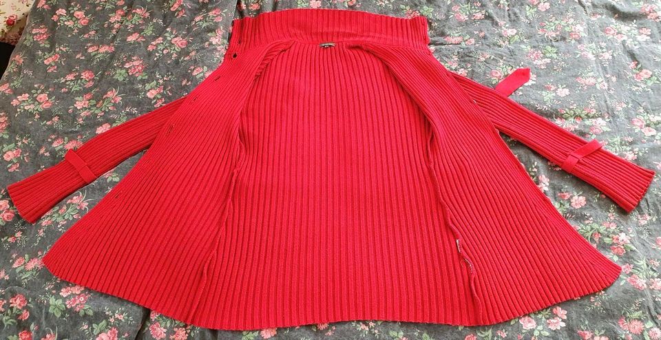 Street One StreetOne Strickjacke Damenjacke Jacke Strick Rot 42 in Schwentinental