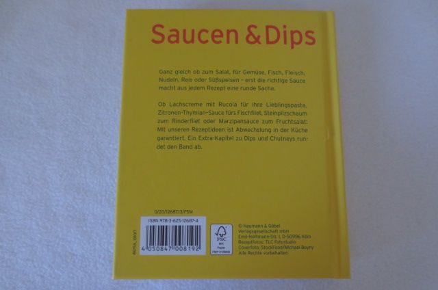 saucen & Dips NGV Kochbuch Rezeptbuch gesunde Ernährung in Flensburg