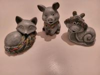 3 Deko Figuren Garden Dreams Fuchs Schwein Schnecke Steinoptik Niedersachsen - Braunschweig Vorschau