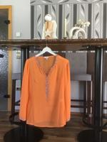 Heine Vintage Bluse orange 36 Bayern - Berg Oberfr. Vorschau