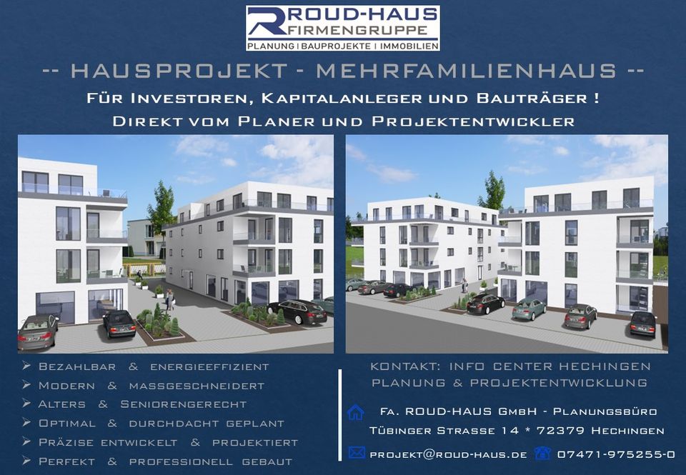 + EXKLUSIVES MEHRFAMILIENHAUS-PROJEKT! + in Waldachtal