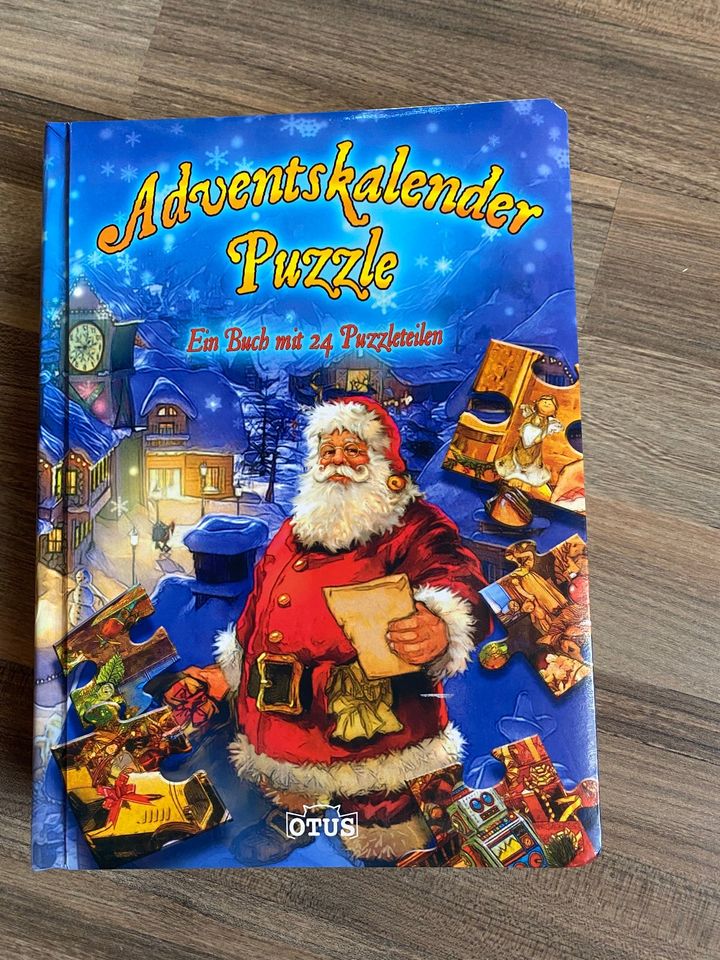 Adventskalender Puzzle Weihnachtspuzzle Weihnachten unbenutzt in Rosbach (v d Höhe)