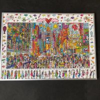 James Rizzi Puzzle Bild Times Square 70x50 cm gerahmt Hessen - Romrod Vorschau