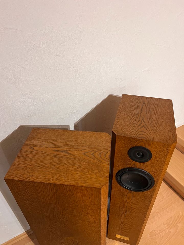 Audiodata Bijou High-End Lautsprecher aus 1 Hand Dynaudio Bässe in Windeck