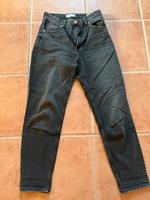 Bershka Mom Jeans Gr 36 schwarz Nordrhein-Westfalen - Erftstadt Vorschau