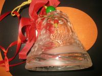 große Weihnachts-Glocke, Kristall-Glas, Abholung, noch da:10/23 Niedersachsen - Beverstedt Vorschau