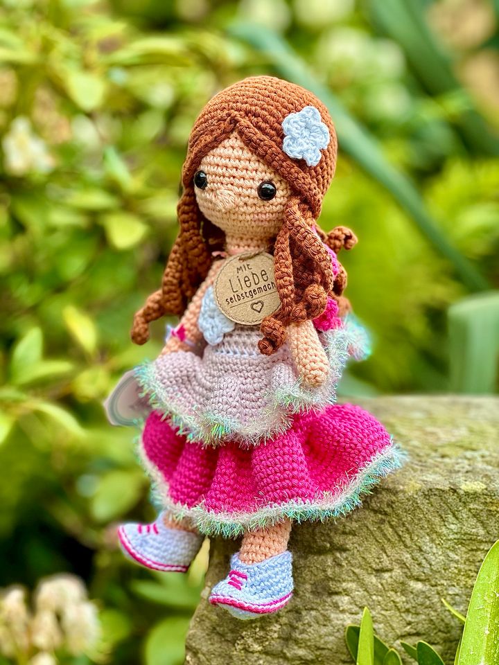 Handmade Amigurumi Puppe Püppchen Häkelpuppe „Anna“ in Bad Salzdetfurth