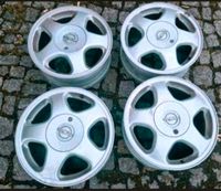 Opel Alufelgen 15zoll 4x100 ET49 6jx15 corsa vectra Thüringen - Gotha Vorschau