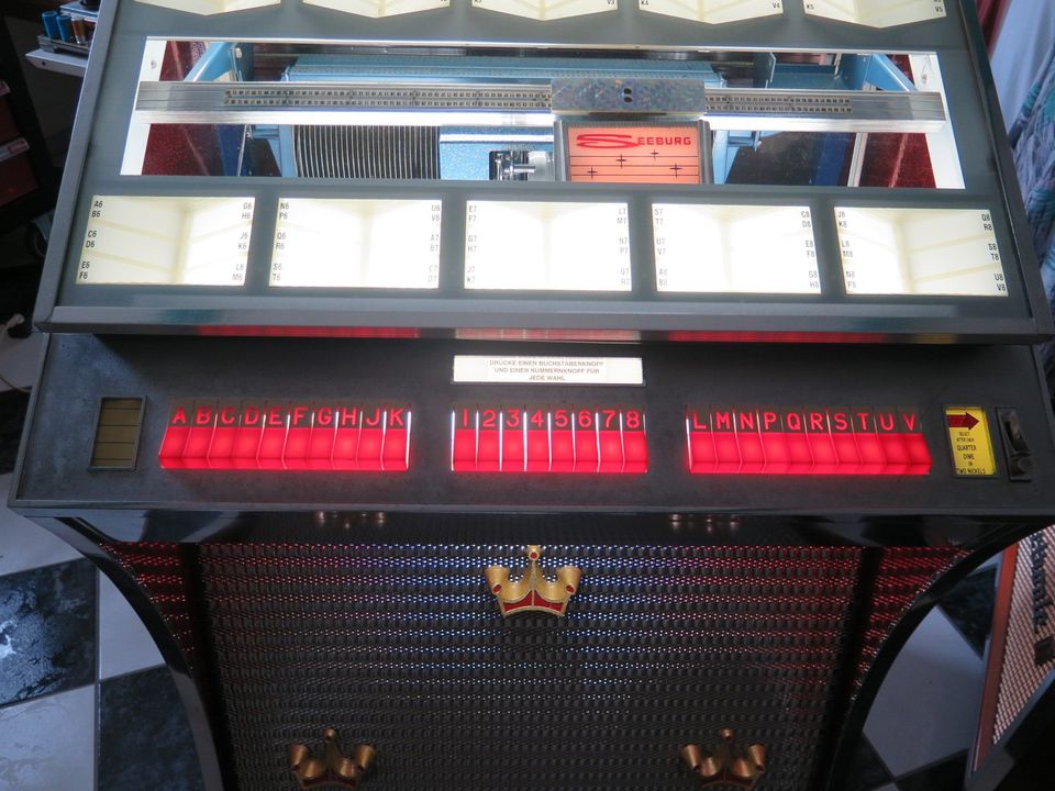 Musikbox Jukebox Seeburg Rock-Ola Wurlitzer Ami 160 Wahlen in Horgenzell