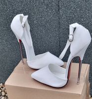 Extreme High Heels 16cm Riemchen-Pumps Weiß Schlangenleder EUR 42 Berlin - Rudow Vorschau